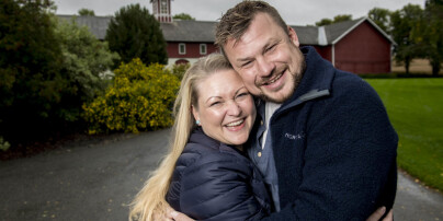 «Jakten»-paret venter sitt første barn sammen